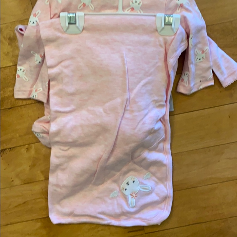 Sterling Baby Girl Pink Bunny 7 Piece Gift Set - Picture 7 of 7